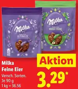Lidl Milka Feine Eier Angebot