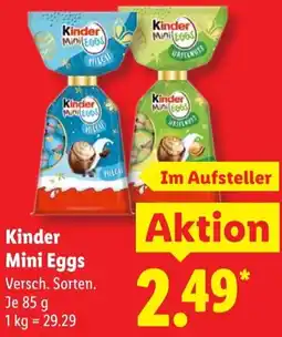 Lidl Kinder Mini Eggs Angebot