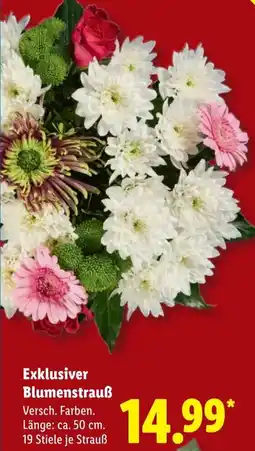 Lidl Exklusiver Blumenstrauß Angebot