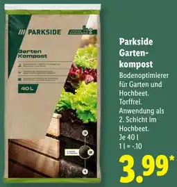Lidl Parkside Gartenkompost Angebot