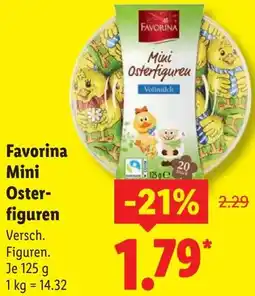 Lidl Favorina Mini Osterfiguren Angebot