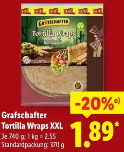 Lidl Grafschafter Tortilla Wraps XXL Angebot