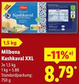 Lidl Milbona Kashkaval XXL Angebot