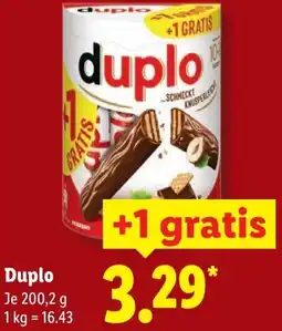 Lidl Duplo Angebot