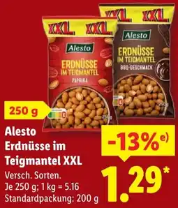 Lidl Alesto Erdnüsse im Teigmantel XXL Angebot
