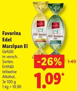 Lidl Favorina Edel Marzipan Ei Angebot