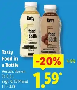 Lidl Tasty Food in a Bottle Angebot