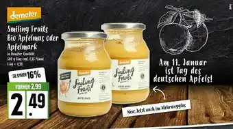 Edeka Demeter Smiling Fruits Bio Apfelmus Oder Apfelmark Angebot