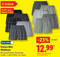 Lidl Esmara Men Webboxer Angebot