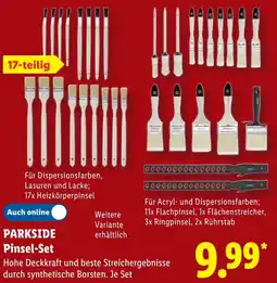 Lidl PARKSIDE Pinsel-Set Angebot
