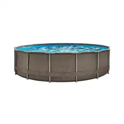 Netto Marken-Discount Summer Waves Active Frame Ø457x106 cm rattan braun Angebot