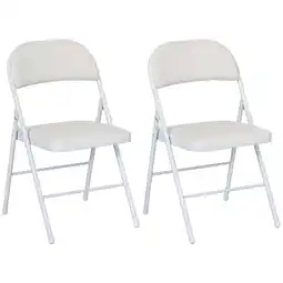 Netto Marken-Discount HOMCOM Klappstuhl Kunstleder, Stahl Angebot