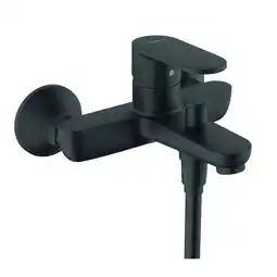 toom Baumarkt Hansgrohe Einhebel-Wannenmischer 'Vernis Blend' mattschwarz Angebot