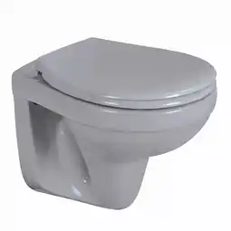 toom Baumarkt sanicomfort Wand-WC spülrandlos 'Manhattan' grau, ohne WC-Sitz Angebot