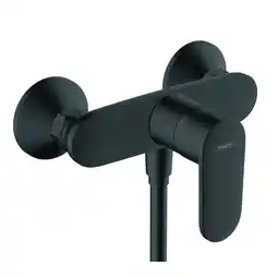 toom Baumarkt Hansgrohe Duscharmatur 'Vernis Blend' mit Einhebelmischer, mattschwarz Angebot