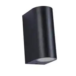 toom Baumarkt toom Außenwandleuchte 'Luanda' schwarz 9,2 x 6,8 x 15 cm Angebot