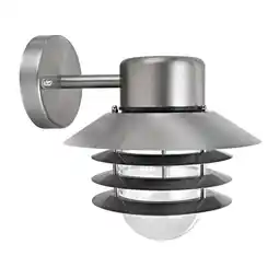 toom Baumarkt toom Außenwandleuchte 'Konstanz' Edelstahl Ø 21,6 x 23,6 cm Angebot