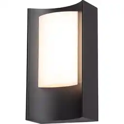 toom Baumarkt toom Außenwandleuchte 'Lugo' schwarz 20 x 11 cm Angebot