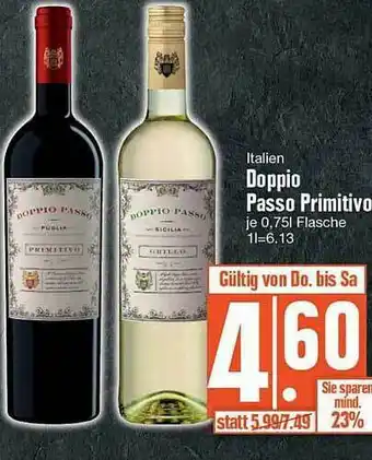 Edeka Italien Doppio Passo Primitivo Angebot