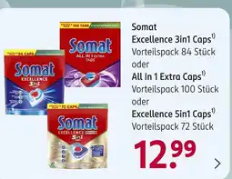 Rossmann Somat Excellence 3in1 Caps oder All In 1 Extra Caps oder Excellence 5in1 Caps Angebot