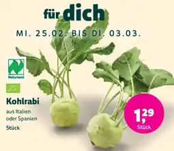Biomarkt Kohlrabi Angebot