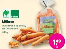 Biomarkt Möhren Angebot