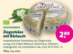 Biomarkt HOOIDAMMER Ziegenkäse mit Bärlauch Angebot