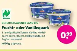 Biomarkt BERCHTESGADENER LAND BIO Frucht- oder Vanillequark Angebot