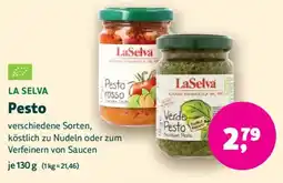 Biomarkt LA SELVA Pesto Angebot