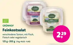 Biomarkt GRÜNHOF Feinkostsalat Angebot