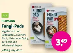 Biomarkt HERMANN Fungi-Pads Angebot