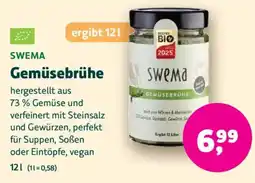 Biomarkt SWEMA Gemüsebrühe Angebot