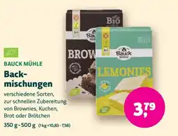 Biomarkt BAUCK MÜHLE Backmischungen Angebot