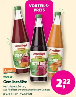 Biomarkt VOELKEL Gemüsesäfte Angebot