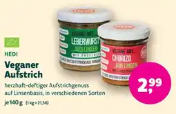 Biomarkt HEDI Veganer Aufstrich Angebot