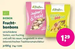 Biomarkt BIOBON Fruchtbonbons Angebot