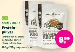 Biomarkt SCHALK MÜHLE Proteinpulver Angebot