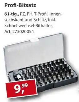 Sonderpreis Baumarkt GERMANIA Profi-Bitsatz Angebot