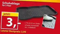 Sonderpreis Baumarkt Schuhablage für 3 Paar Angebot