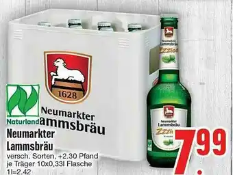 Edeka Neumarkter Lammsbräu Angebot