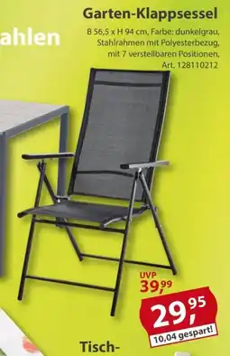 Sonderpreis Baumarkt Garten-Klappsessel Angebot