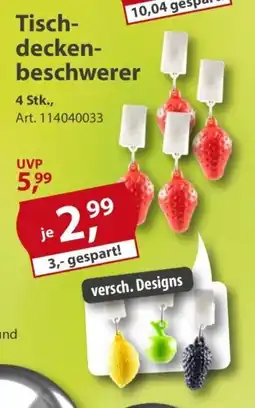 Sonderpreis Baumarkt Tischdeckenbeschwerer Angebot