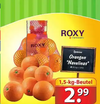 Famila Nord Ost Roxy Spanien Orangen „navelinas” Angebot