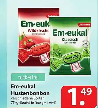 Famila Nord Ost Em-eukal Hustenbonbon Angebot