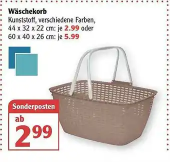 Globus Wäschekorb Angebot