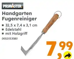 Globus Baumarkt PRIMASTER Handgarten Fugenreiniger Angebot