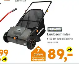 Globus Baumarkt PRIMASTER Laubsammler Angebot
