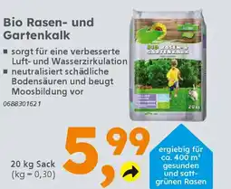 Globus Baumarkt Bio Rasen- und Gartenkalk Angebot