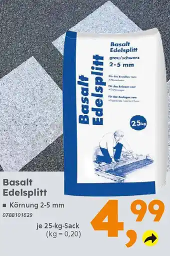 Globus Baumarkt Basalt Edelsplitt Angebot