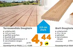 Globus Baumarkt Terrassendiele Douglasie Angebot